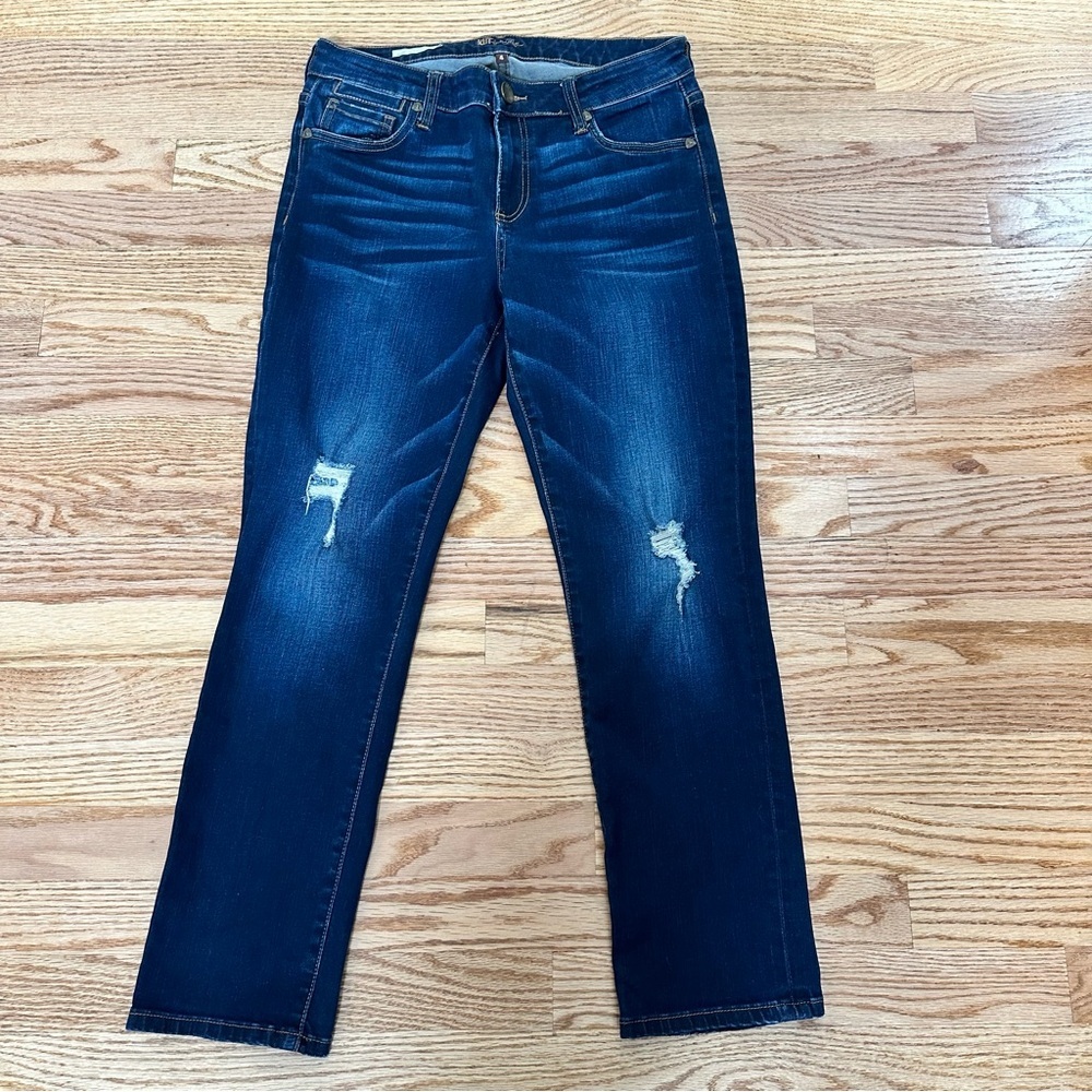 KUT from the Kloth Reese Ankle Straight Leg Jeans Size‎ 4